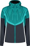 MONTURA Spitze Hybrid Jacket Woman, Graphite Blue/Turquoise velikost: S