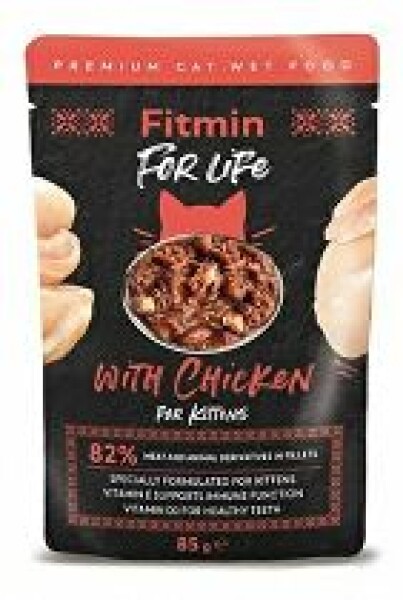 Fitmin FL cat kapsa Kitten Kuřecí 85g