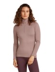 Dámské merino tričko s dlouhým rukávem ICEBREAKER Wmns 200 Oasis LS Half Zip, Summit velikost: XS