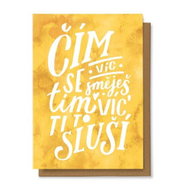 Přání Čím víc se směješ, tím víc ti to sluší