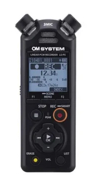 OM SYSTEM LS-P5 / Digitální záznamník / Linear PCM (V409180BG000)
