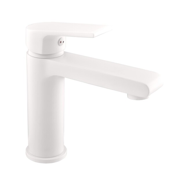 RAV Slezák - COLORADO - Umyvadlová baterie bez výpusti, Bílá - matná, 3,8" CO128.0BMAT