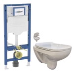 GEBERIT Duofix bez tlačítka + WC bez oplachového kruhu Edge + SEDÁTKO 111.300.00.6 EG1