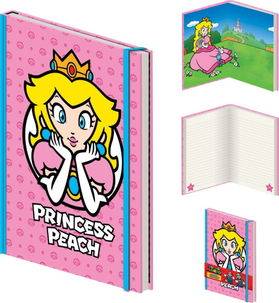 Super Mario blok A5 premium (Peach) - EPEE