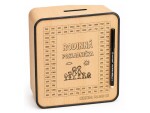 Mdeco Dřevěná pokladnička škrtací + fixa - Rodinná pokladnička - 20x20cm