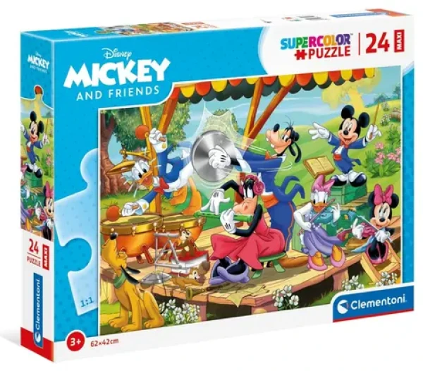 Clementoni PUZZLE Mickey Mouse a přátelé MAXI