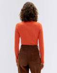 Tričko Thinking MU Pumpkin Trash Casilda L/S Top PUMPKIN