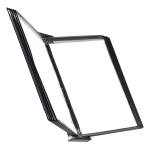 Djois doplňkový držák s kapsami pro podlahový stojan, A4, PVC, černé, 10 ks