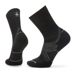 Unisex merino běžecké ponožky SMARTWOOL Run Cold Weather Targeted Cushion Crew S, Black velikost: 34-37 (S)