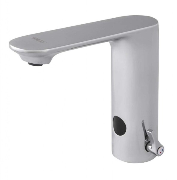 SANELA - Senzorové baterie Elektronická umyvadlová baterie, napájení 24 V DC, chrom SLU 63