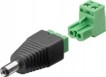 Goobay DC konektor se svorkovnicí / Konektor / Zástrčka DC 5,50 x 2,10 mm / 2pinový (RB76744)