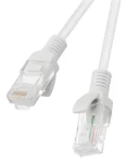 Lanberg UTP CAT.5E 15m šedý / Patch kabel / RJ45-RJ45 / CCA / Fluke Passed (PCU5-10CC-1500-S)