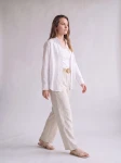 HOSH Dámské kalhoty Sable Velikost: UNI, Barva: Khaki