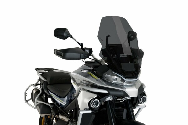 Zvýšené turistické plexi Puig na CFMOTO 800MT-tmavé