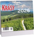 Stolní kalendář ARIA 2026 MINI - Krásy Čech a Moravy