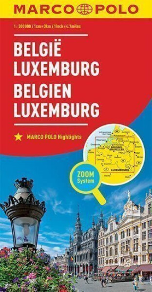 Belgie/Lucembursko1:300T/mapa(ZoomSystem)MD