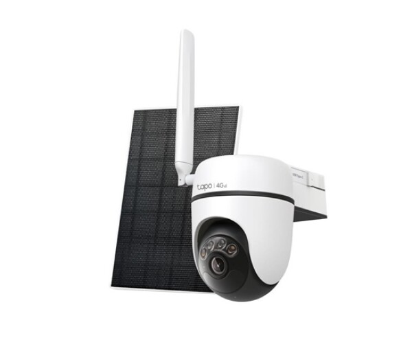TP-Link Tapo C615G KIT venkovní 4G LTE kamera, solární panel (3MP, 2K, 1296p, IR, 4G LTE, micro SD card, IP65) EDF_324473