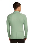 ICEBREAKER Mens 300 MerinoFine Polar LS Half Zip, Seaglass (vzorek) velikost: M