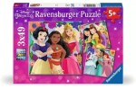 Ravensburger Disney: Princezny z pohádek - 3x49 dílků