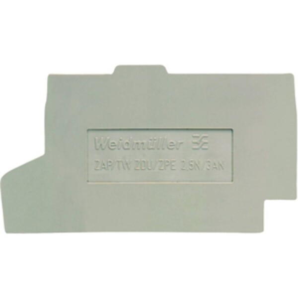 Weidmüller 1933800000 zakončovací deska béžová 50 ks