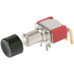 C & K Switches U811J85W3GE223 tlačítko 120 V, 28 V/DC 1 A 1x zap/(zap) červená (š x v) 15.24 mm x 12.70 mm 1 ks Bulk