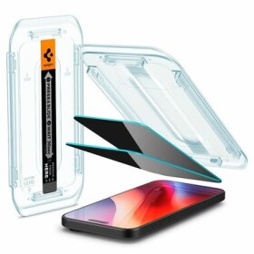 Spigen Glass tR EZ Fit (Privacy) 2 Pack ochranné sklo pro Apple iPhone 16 Pro Max čirá (AGL07908)