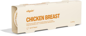 Vilgain Kuřecí prsa – se solí a pepřem 300 g (3 x 100 g)