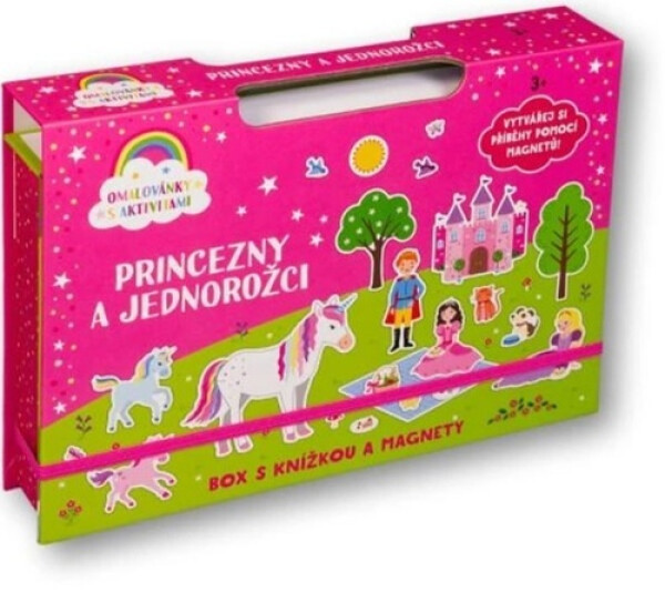 Princezny a jednorožci Box s knížkou a magnety