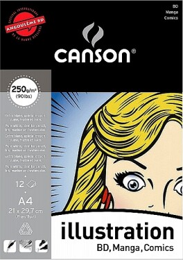 Canson ILLUSTRATION blok A3 250g 12 listů