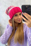 Dámská čepice Feba K330 pink neon UNI