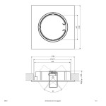 Paulmann 92907 Whirl LED vestavné svítidlo, LED, pevně vestavěné LED, 4.9 W, hliník (kartáčovaný), saténová, sada 3 ks