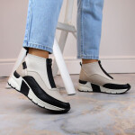 Rieker W RKR608 béžová kotníčková obuv 38