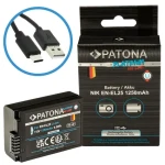 PATONA EN-EL25 1250mAh / Baterie / Li-Ion / Platinum / USB-C nabíjení (PT1398)