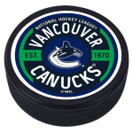 Mustang Puk Vancouver Canucks NHL Gear Textured Puck