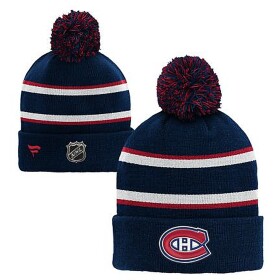 Outerstuff Dětská zimní čepice Montreal Canadiens NHL Cuffed Beanie With Pom