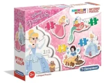 Clementoni Moje první puzzle Disney princezny 4v1
