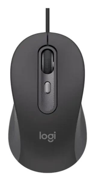Logitech M520 černá / optická myš / USB-C / 4000dpi / 4 tlačítka / 1.8m (910-007511)