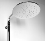 SAPHO - AIRTECH-AXIA sprchový sloup k napojení na baterii, hlavová, ruční sprcha, chrom 990E