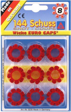 Wiky Kapslíky 8 ran na kartě do pistole Barva: 144