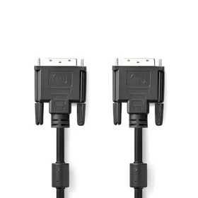 Nedis DVI-D 24+1 - DVI-D 24+1 2 m černá / DVI kabel / 2560x1600 / poniklované konektory / přímý (CCGP32001BK20)