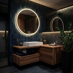 REA - Zrcadlo LED 60cm MMJ HOM-02501