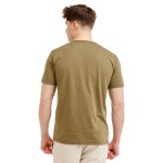 Bushman Pánské henley tričko Yaro, khaki XXXL