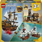 LEGO LEGO® Creator 3 v 1 31387 Kultovní pirátská loď