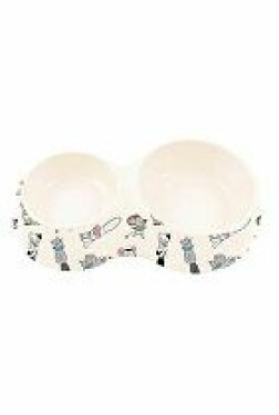 Miska plast dvojmiska CHATOUILLE 2x230ml Zolux