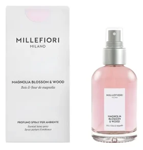 Millefiori Milano Magnolia Blossom Wood starorůžová / Interiérový vonný sprej / 100 ml / Květinová vůně (77SRMW)
