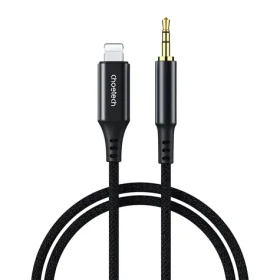 Choetech AUX007 Lightning (M) - Jack 3.5mm (M) 1 m černá / Audio kabel / propojovací