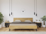 Massivo.cz Postel Mona Classic 140x200 cm, dub, masiv