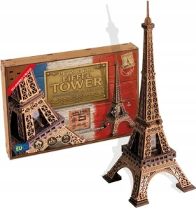 WOODEN CITY 3D dřevěné puzzle Escape puzzle box: Eiffelova věž
