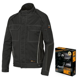 Industrial Starter Stretch EXTREME 8845 pracovní bunda 2 v 1 Šedá