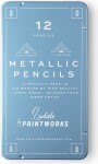 Printworks Printworks, PW00357, sada pastelek, metalické odstíny, 12 ks 22238